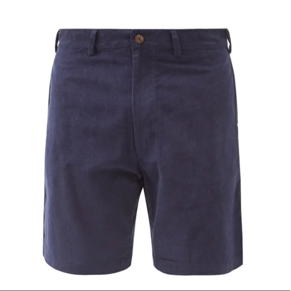 Express Classic Fit Stretch Shorts Mens Size 38 Plain Navy Blue, NWT